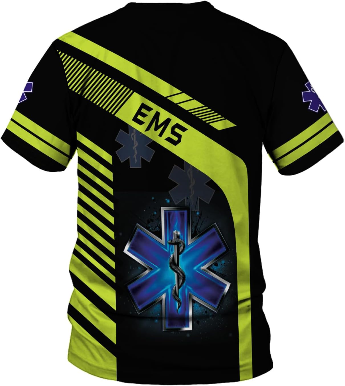 Podagree Personalized EMT Shirt, EMS Shirt, Customized EMS Shirts,EMT Paramedic Uniform Emergency Medical Technician Shirts