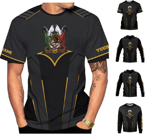 Personalized Mexican Shirts for Men 3D Customized Mexico Shirts for Men Mexico Shirts for Women Mexico Flag Shirt (HD182)