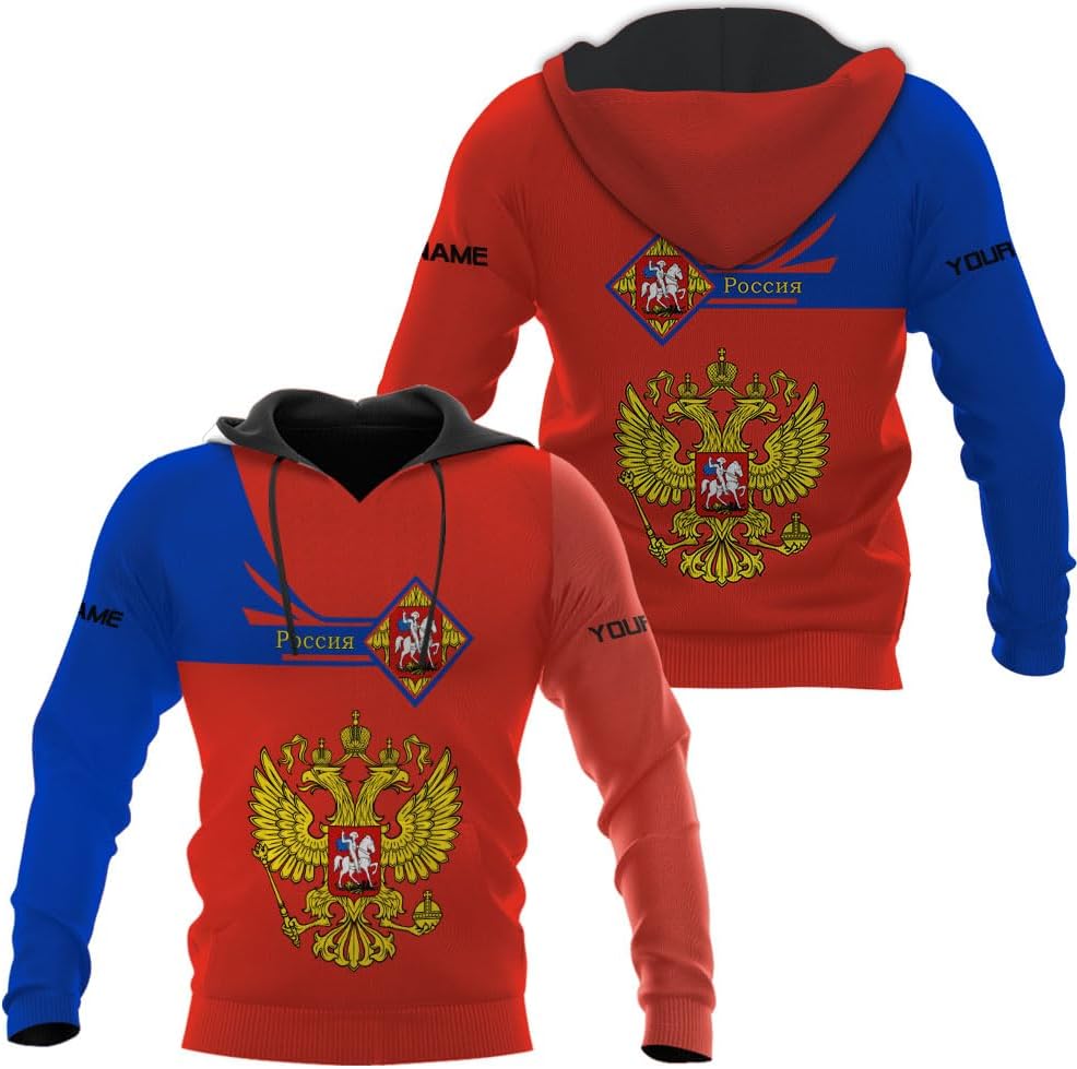 Personalized Russia Shirts Russian Shirt Russian Unisex Shirts Russia Flag Pride Shirts Russia Flag Coat of Arms Shirts