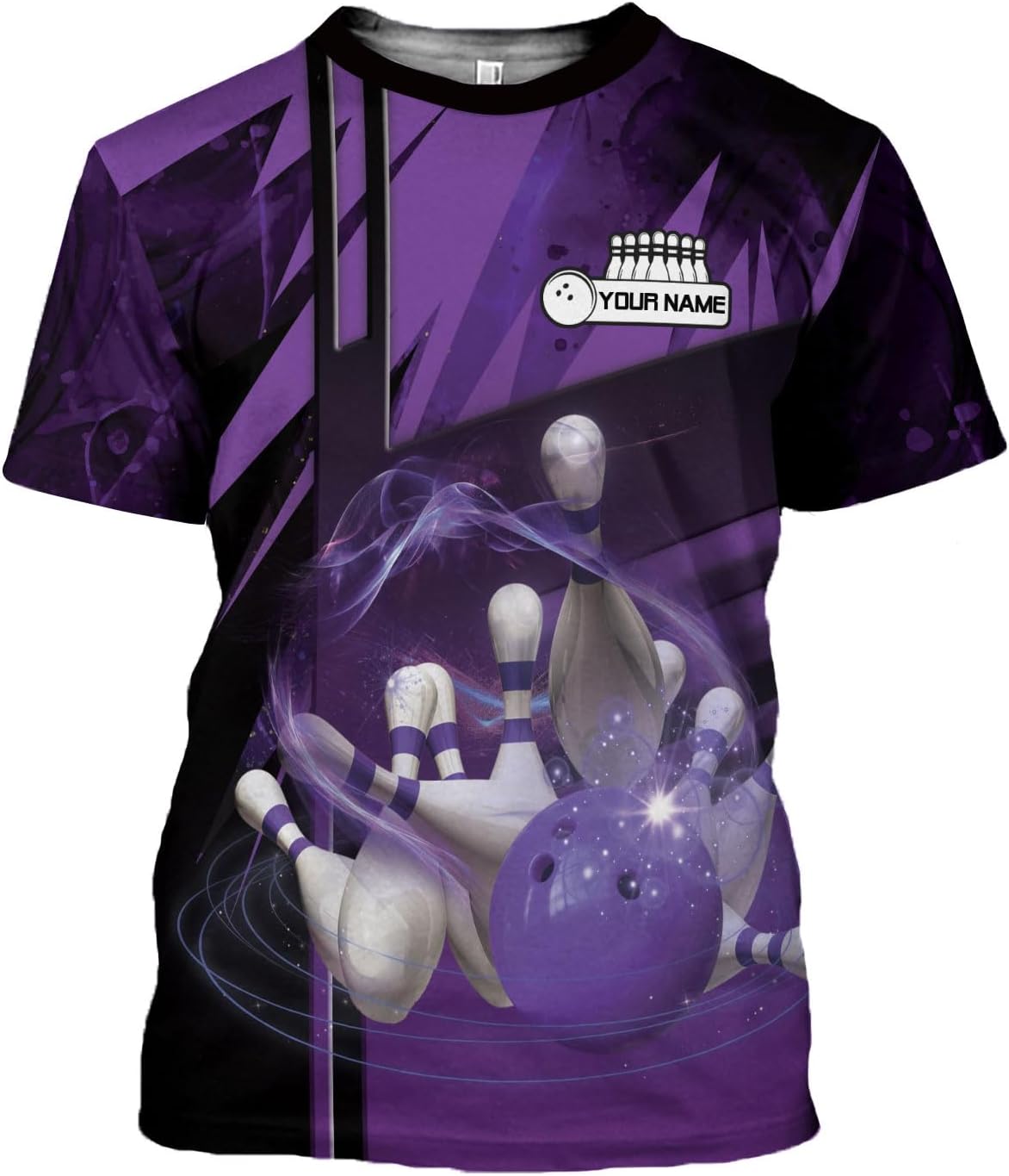 Intenprints Personalized Bowling Shirt Custom Bowling Shirts Bowling Gift Bowling Shirts for Women & Men Bowling Shirt Team