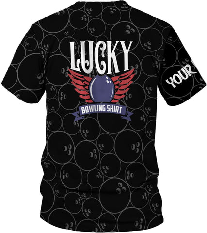 Custom Bowling Shirts, Personalized Name Bowling Shirts Unisex, Bowling Jerseys for Men & Women, Team Bowling Shirt Gift