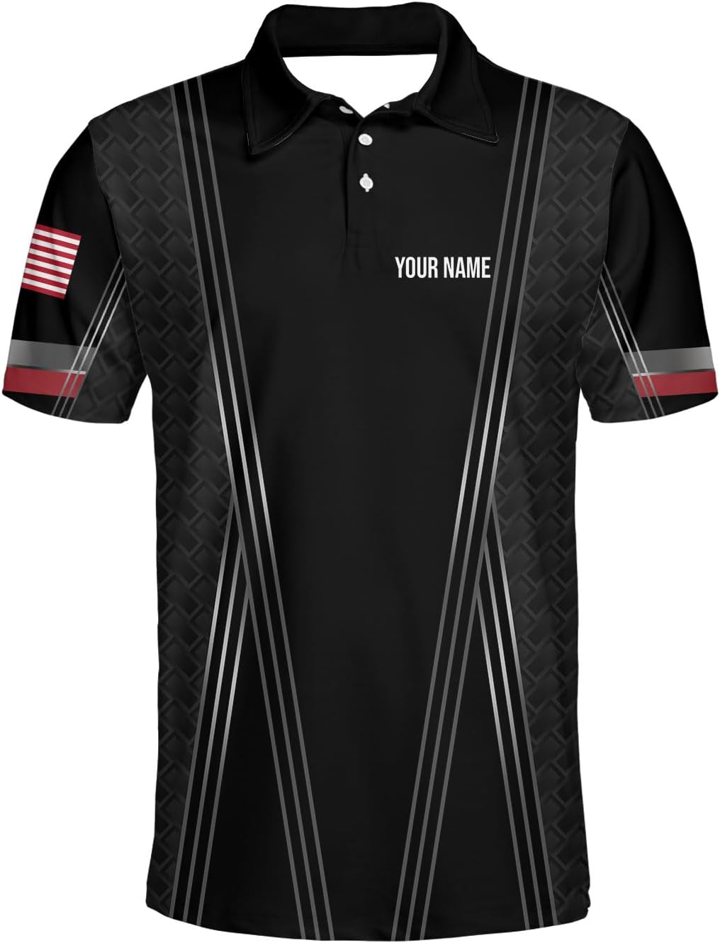 MoonArt Personalized Billiard Polo Shirts, Billiards Shirts for Men, Pool Shirts, 3D Billiards 8 Ball Pool, Billiard Team