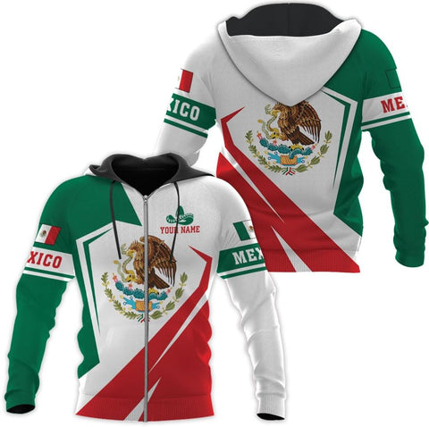 RoyalBro Personalized Mexico Shirts, Camisas De Mexico, Mexico Shirts for Men, Mexican Flag Jersey Shirt Mexico 3D Shirt