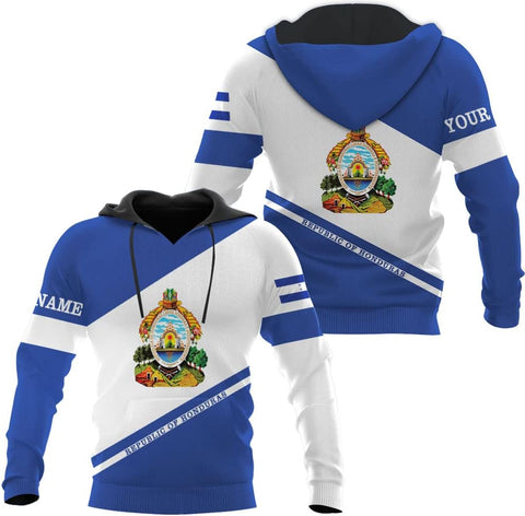 HomeDesign Personalized Honduras Hoodie Camisa Honduras Hoodies Honduras Sweaters Shirts Men & Women Honduran Pride Shirt