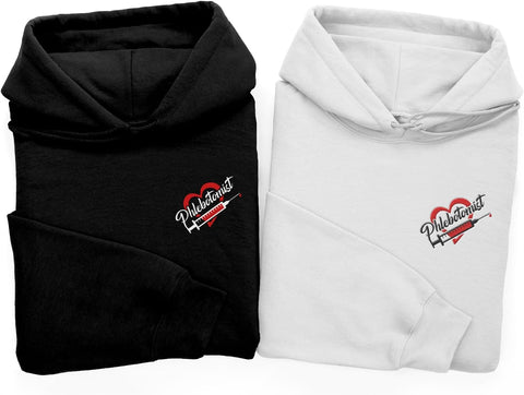 Leeprints Personalized Phlebotomist Embroidered Sweatshirt USA Phlebotomy Nurse Syringe Hospital Hoodie Phlebotomy Tech