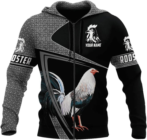 Personalized Rooster 3D gamefowl hoodies for men, mexican hoodie, rottweiler,fighting rooster redbull batalla de los gallos Unisex Hoodie, T Shirt, Zip Up Hoodie, Sweatshirt For Men Women HD406