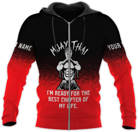 MAPrints Personalized Name Muay Thai Pride Shirt for Men