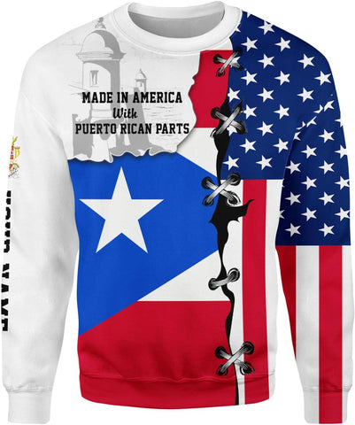 Suseaz Personalized Puerto Rico Shirts, Puerto Rican Pride Flag Tshirt Hoodie for Men and Women, Camisa Puerto Rico Shirt