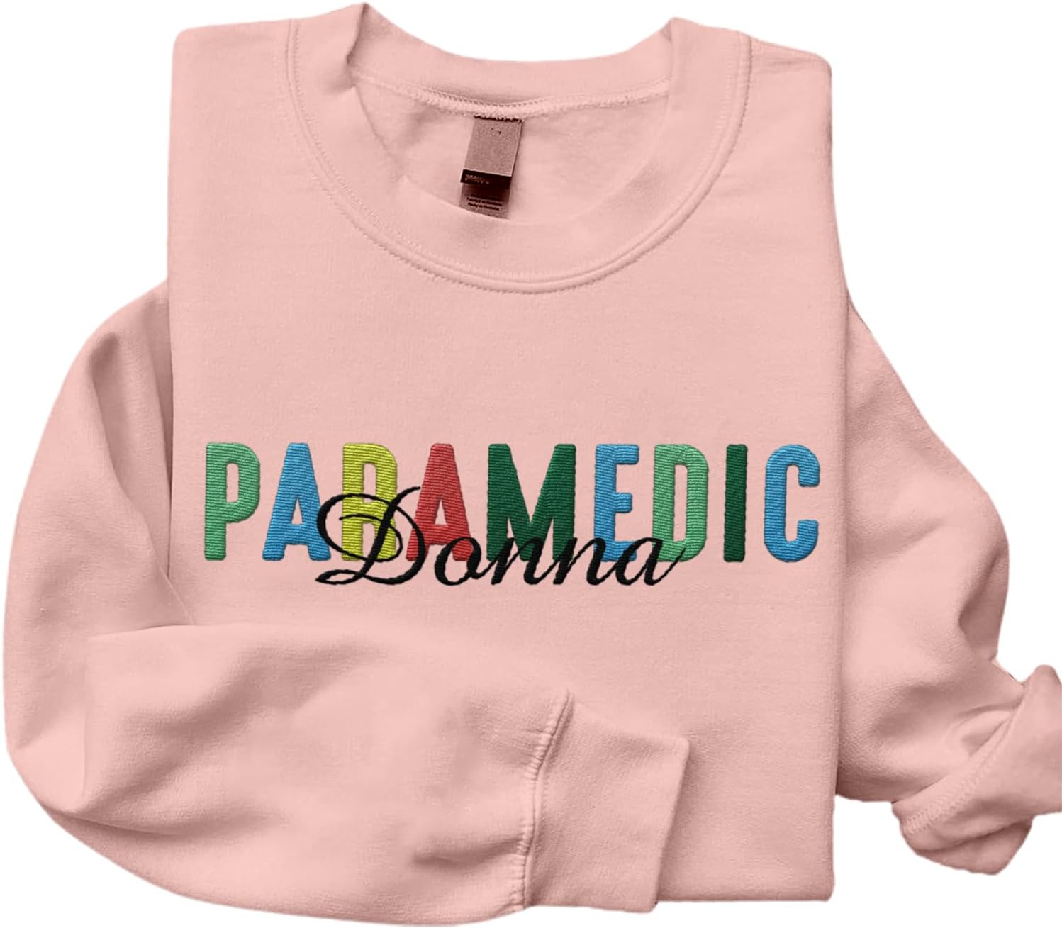 Mostprints Personalized Name Embroidered EMS, EMT, Paramedic Sweatshirts, Shirts, Hoodies Unisex for Men, Women Full Size