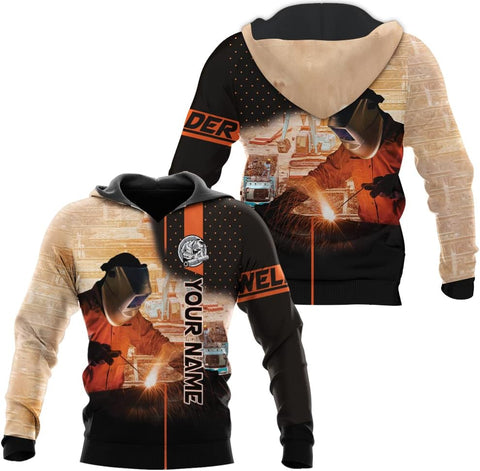 Personalized Welder Shirt 3D Unisex All Over Printed Sportwear Hoodie, TShirt, Zip Hoodie, Sweatshirt For Men Women