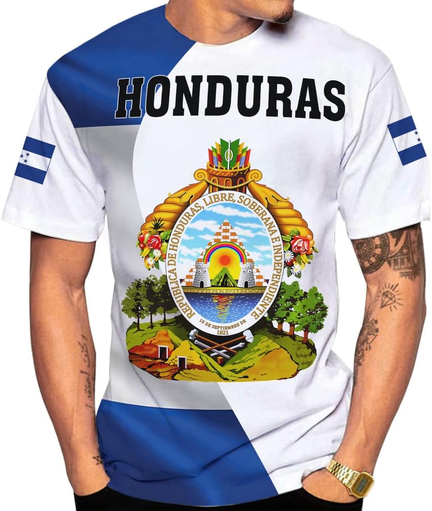 Personalized Honduras Shirt Camisa Honduras Hombres Honduras Shirts for Men & Women, Honduran Pride T Shirt Honduras T Shirt
