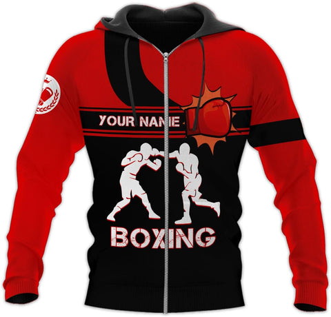 Personalized Boxing 3D Shirt, Boxing Shirts for Men Boxing T Shirts Women Boxing Tee Shirt Gifts for Boxing Lovers (HD386)