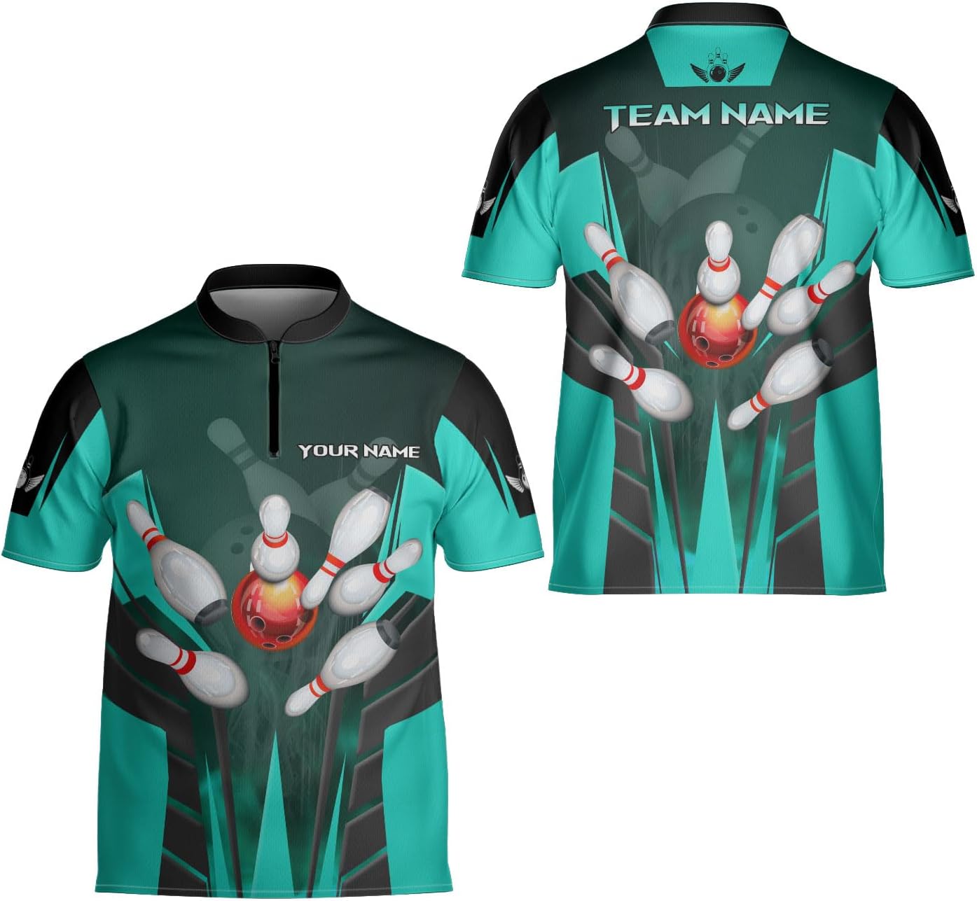 Mostprints Personalized Name Bowling Jersey 3D, Custom Bowling Shirts for Team, Bowling Shirt Unisex for Men & Women4