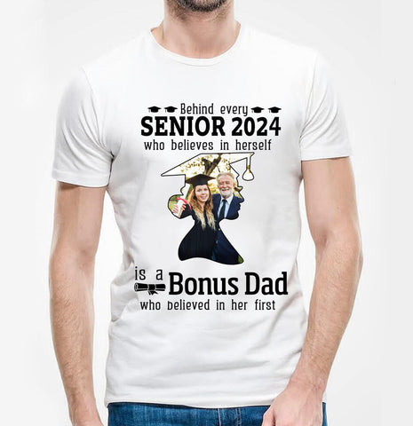 Personalized Graduation 2024 Shirt Proud Family of A Class of 2024 Graduate Class of 2024 Senior Class of 2024 Class of 2024