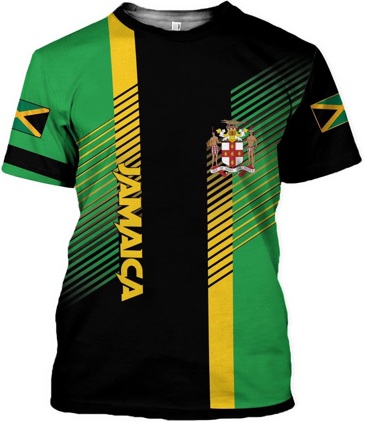 Personalized Jamaica Shirt Custom Jamaica Flag Lion Shirt for Men and Women, Jamaican Pride T-Shirt, Jamaica Tshirt Jamaicana