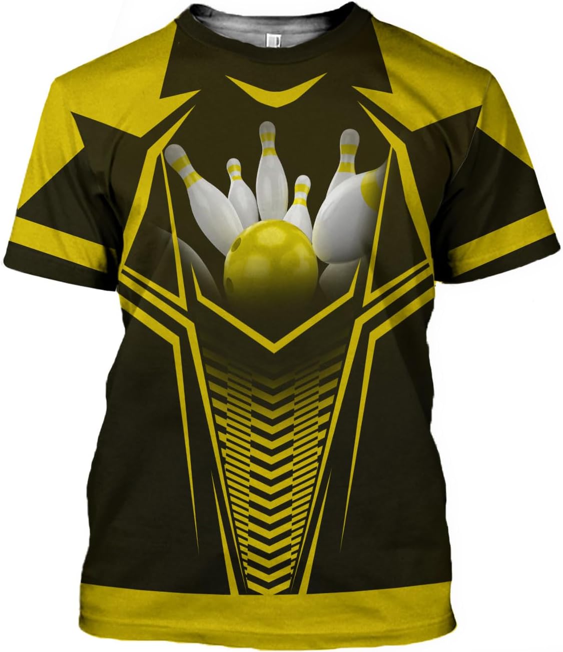 Pretyprints Personalized Bowling Shirt - Custom Bowling Gift for Women & Men