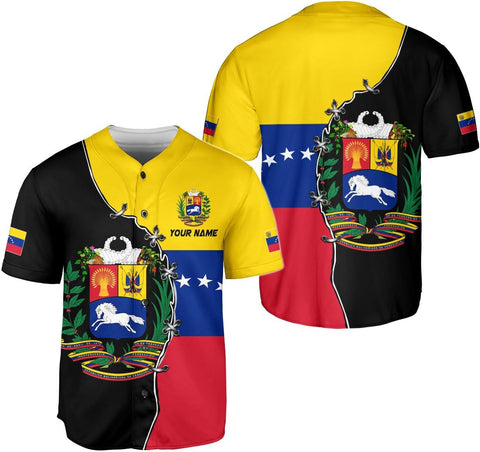 Parvii Personalized Venezuela Baseball Jersey, Camisa De Venezuela, Venezuela Shirt, Venezuelan Jersey Venezuela Shirts Men