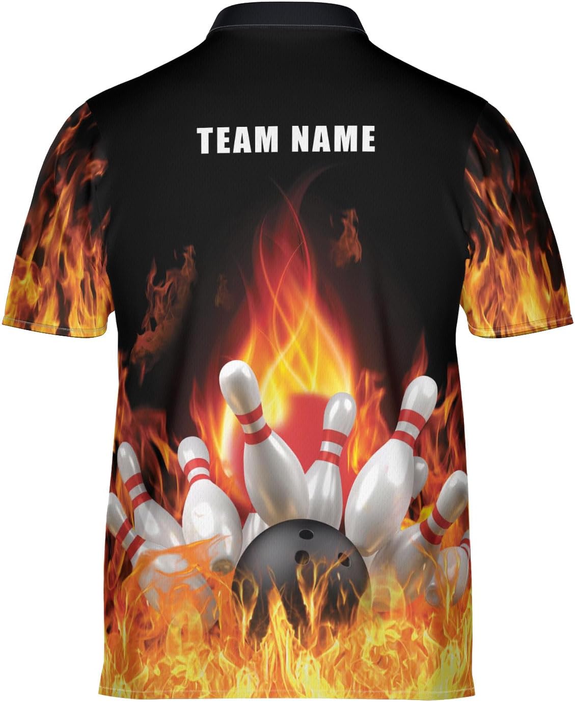 Ligthuy Personalized Bowling Jersey 3D, Bowling Shirts for Team, Bowling Shirt Unisex for Men Women, Bowling Shirts for Men