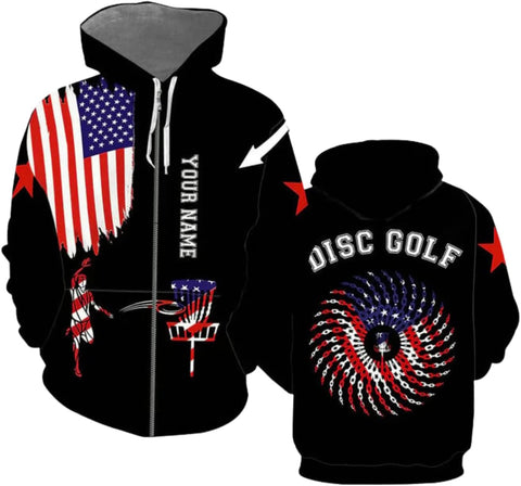 Personalized Disc Golf T-Shirt 3D All Over Printing S-5XL, Disc Golf Shirts for Men, Mens Disc Golf Tee Shirt
