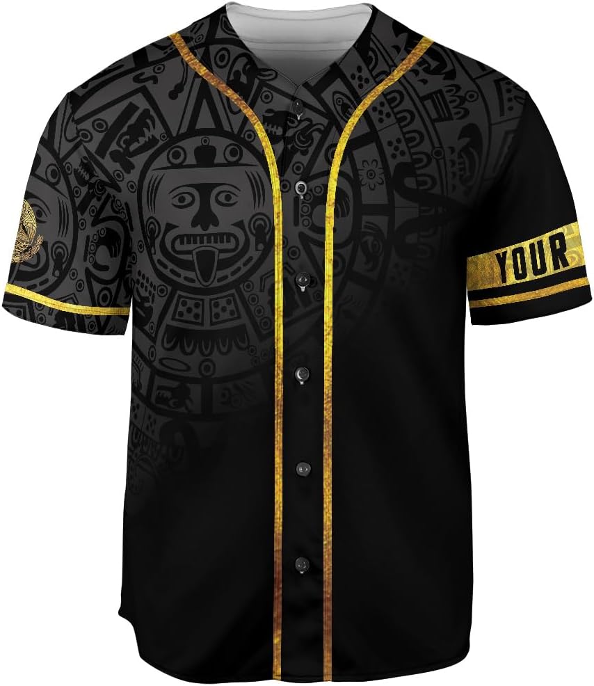 Royal Fight Personalised Mexico Baseball Jersey, Custom Name Number for Men Women Mexico Baseball Jersey Mexicano Shirt S-5XL