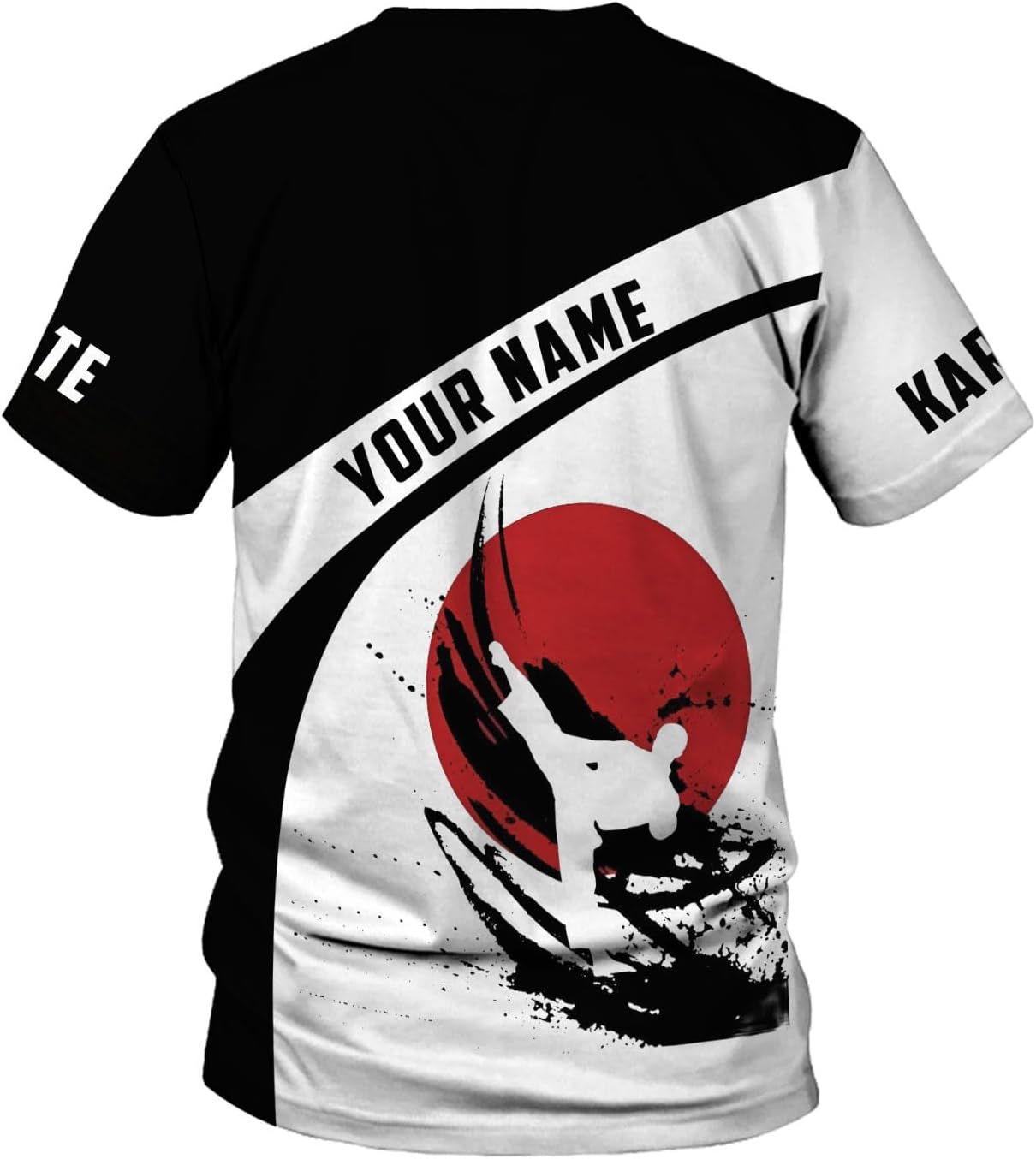 MAPrints Personalized Karate 3D Tshirt Cool Karate Gift for Boys Girls Karate Lovers T-Shirt Karate Shirts Uniform Size S-5XL