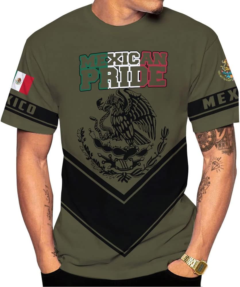 Personalized Name Mexican Shirts for Men, Customized Mexico Shirts for Men, Mexico Shirts for women, Mexico Shirt Eagle Flag Tshirt Mexican Eagle Unisex Shirt, Mexico Soccer shirt men TS58