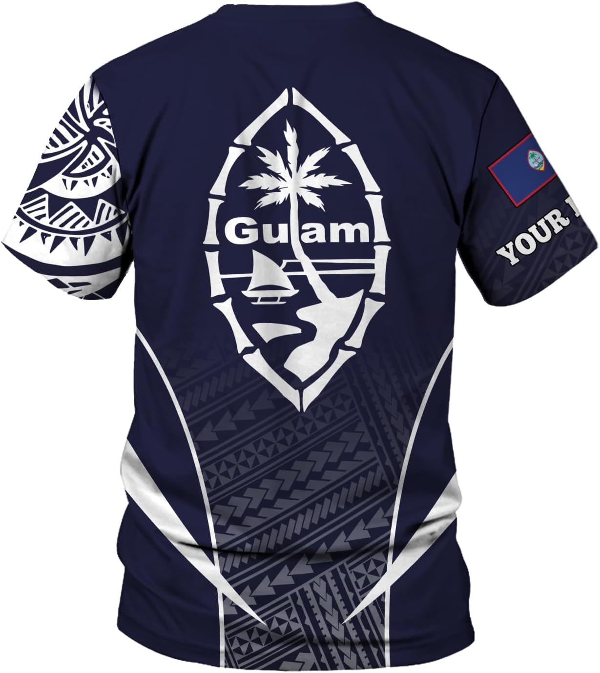 MoonArt Personalized Guam Shirt - Guahan Pride Tshirt for Men & Women - Guam Gifts Tee