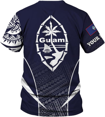 MoonArt Personalized Guam Shirt - Guahan Pride Tshirt for Men & Women - Guam Gifts Tee
