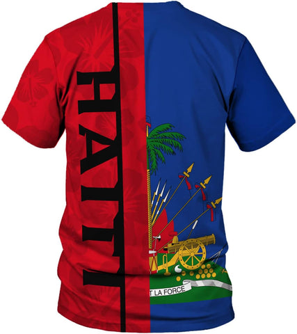 Personalized Haiti Shirt, Haitians Flag Pride Shirt, Haiti Shirts for Men & Women, Haitian Pride Tshirt, Haitian Flag Shirt