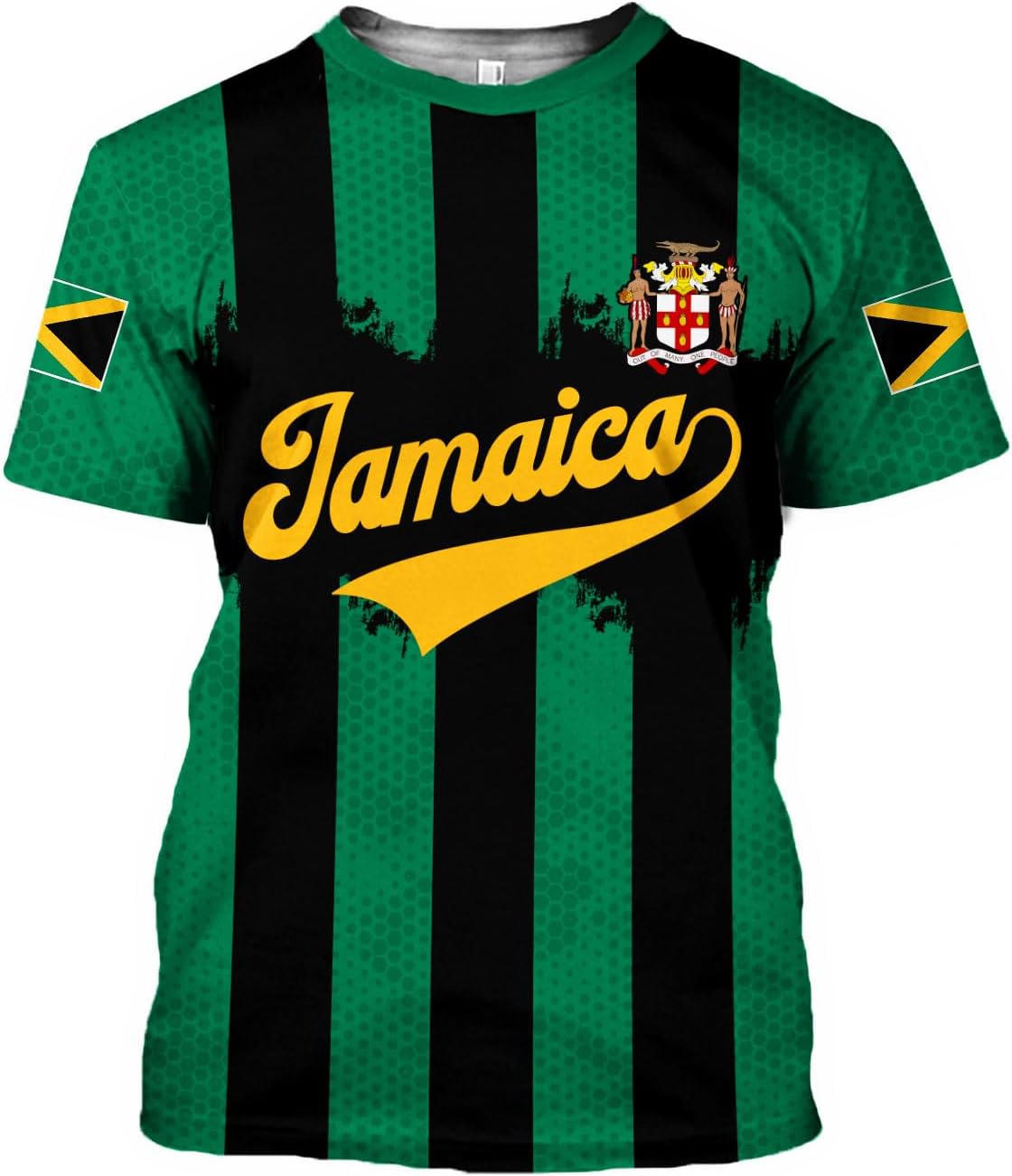 Personalized Jamaica Shirt Custom Jamaica Flag Lion Shirt for Men and Women, Jamaican Pride T-Shirt, Jamaica Tshirt Jamaicana