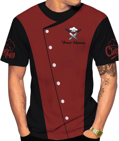 Personalized Chef Shirt Master Chef 3D Unisex All Over Printed Sportwear Hoodie, TShirt, Zip Hoodie, Sweatshirt For Men Women
