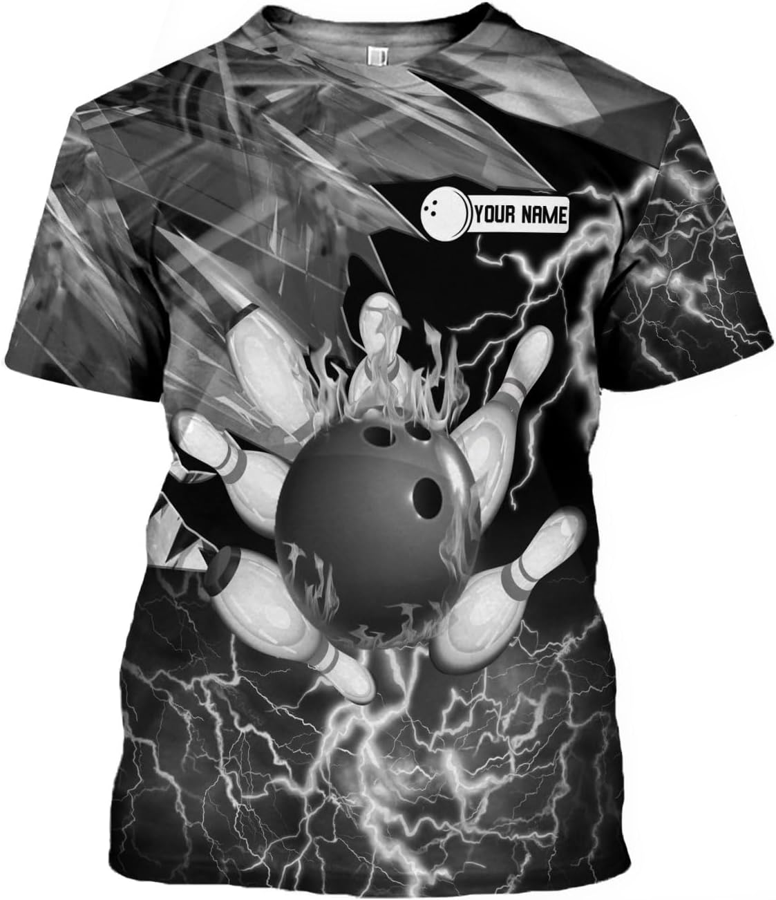 Intenprints Personalized Bowling Shirt Custom Bowling Shirts Bowling Gift Bowling Shirts for Women & Men Bowling Shirt Team