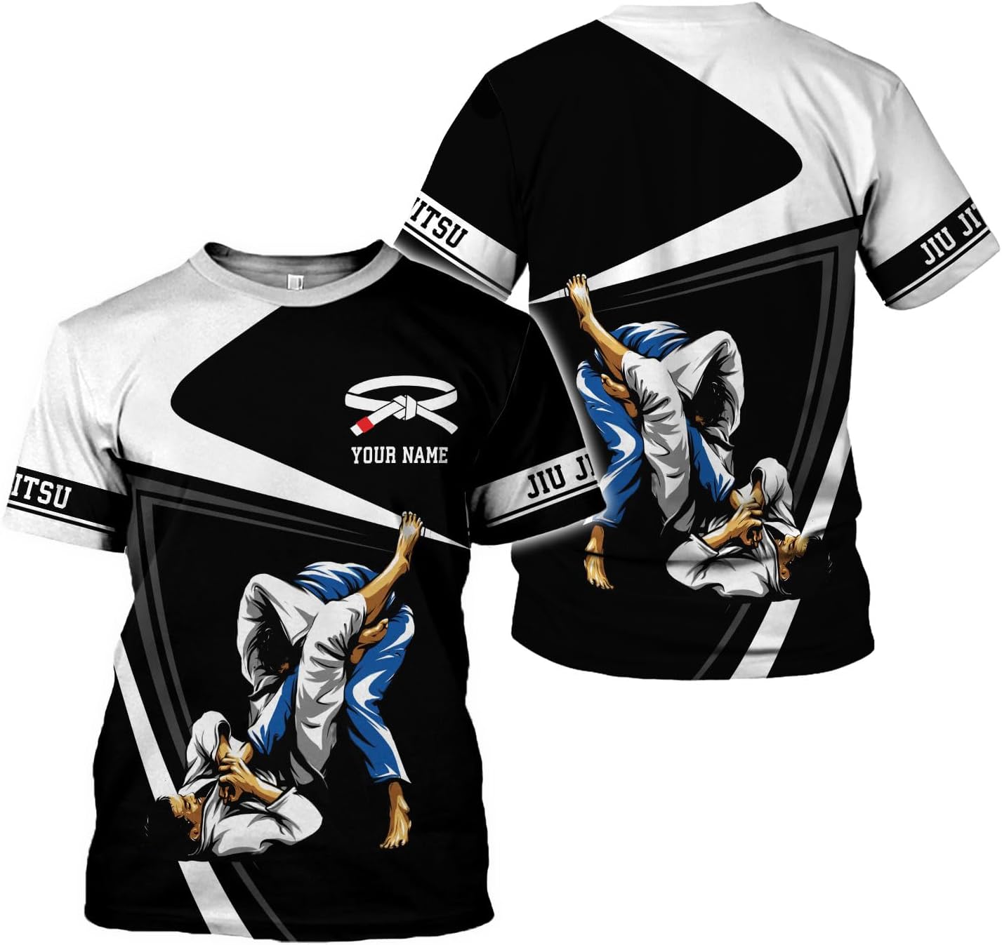 Personalized Jiu Jitsu 3D Shirts for Men, Women Jiu Jitsu Shirt, Jiu Jitsu Gifts, Jiu Jitsu T Shirt, Jujitsu Gifts (HD299)