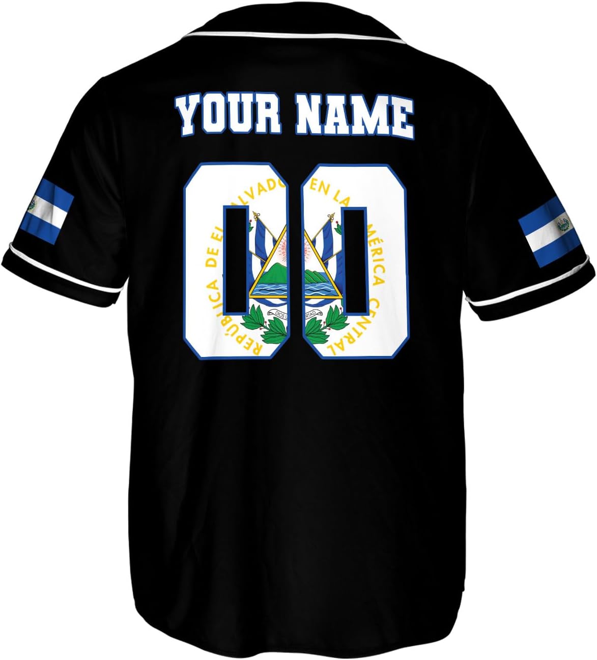Parvii Personalized El Salvador Baseball Jersey - Proud El Salvador Shirt for Men