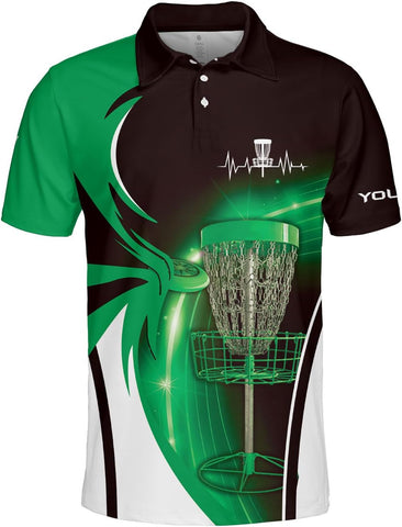Royal Fight Personalized Polo Shirt - 3D Disc Golf Jerseys for Men & Teams S-5XL - Perfect Disc Golf Gifts