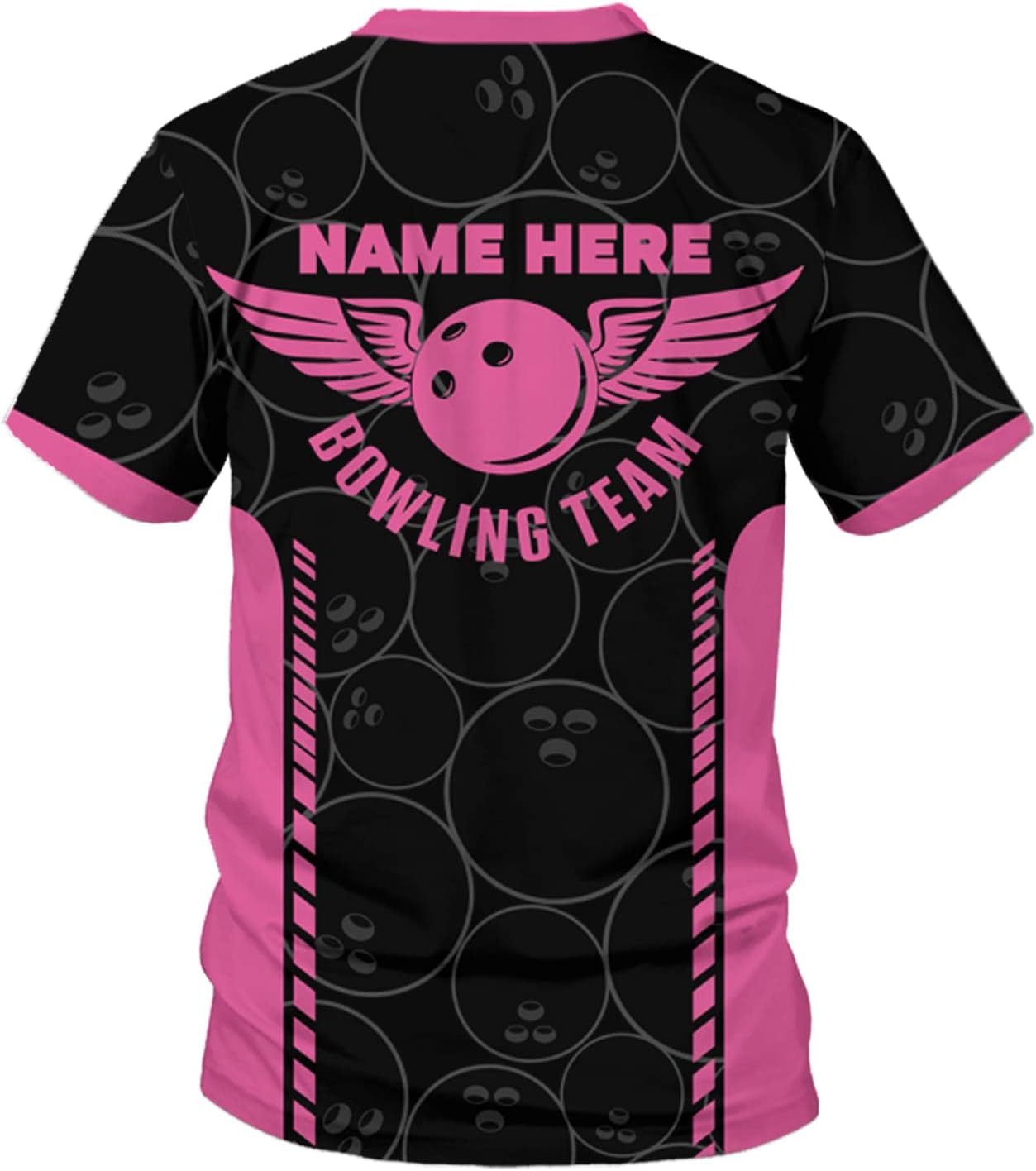 Personalized Name Bowling Shirts for Women 3D, Bowling Shirts with Name, Custom Bowling Shirts Gift for Bowling Lover