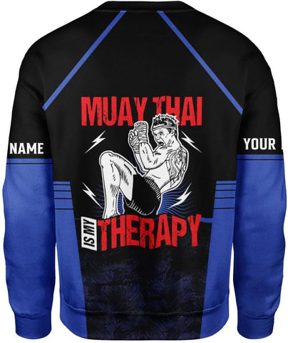 MAPrints Personalized Name Boxing Hoodies, Muay Thai Pride Sweatshirt