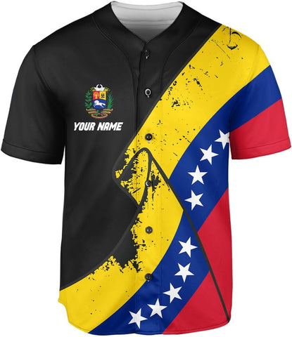 Parvii Personalized Venezuela Baseball Jersey, Camisa De Venezuela, Venezuela Shirt, Venezuelan Jersey Venezuela Shirts Men