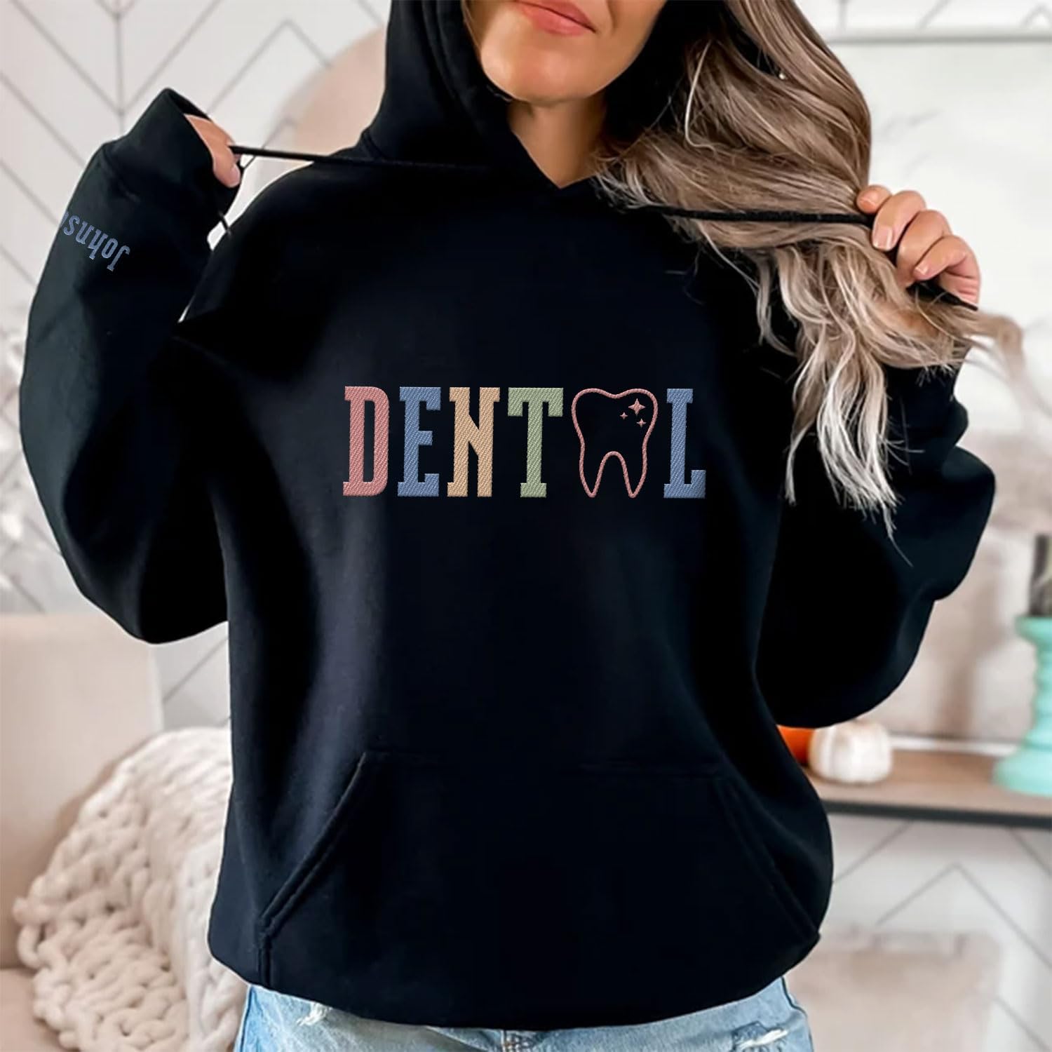 Custom Dental Sweatshirt, Dental Sweatshirts for Women, Dental Hygienist Assistant Sweatshirt, Dental Student Shirts Hoodies
