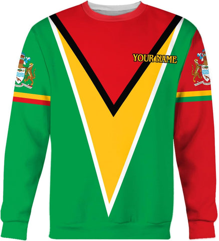 Personalized Name Guyana Shirts for Men and Women,Guyana Flag Funny Patriotic T-Shirt, Guyanese Pride Flag Shirt