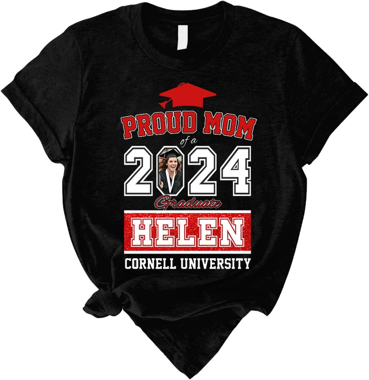 Personalized Graduation 2024 Shirt Proud Family of A Class of 2024 Graduate Class of 2024 Senior Class of 2024 Class of 2024