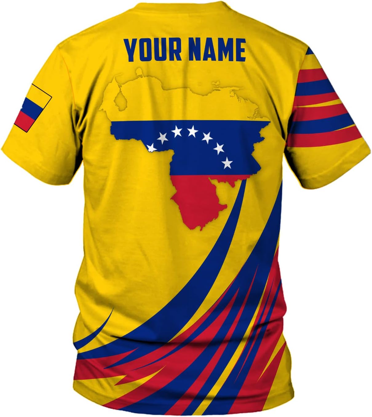 Royal Fight Personalized Coat of Arms Shirt with Venezuela Flag - Pride Shirts for Men & Women