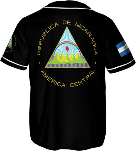 Royal Fight Personalized Nicaragua Baseball Jersey Custom Nicaragua Baseball Jersey for Men Women Nicaraguan Camisas Shirt
