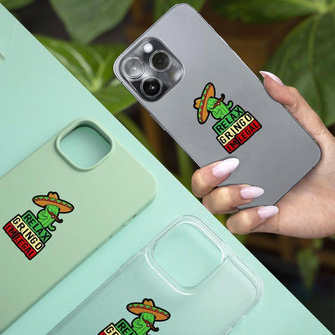 COMBO 3PCS Relax Gringo Im Legal Sticker, Funny Immigrant Calcomanias Mexico Mexican Cactus Stickers for Truck Car Helmet Laptop Water Bottle Phone