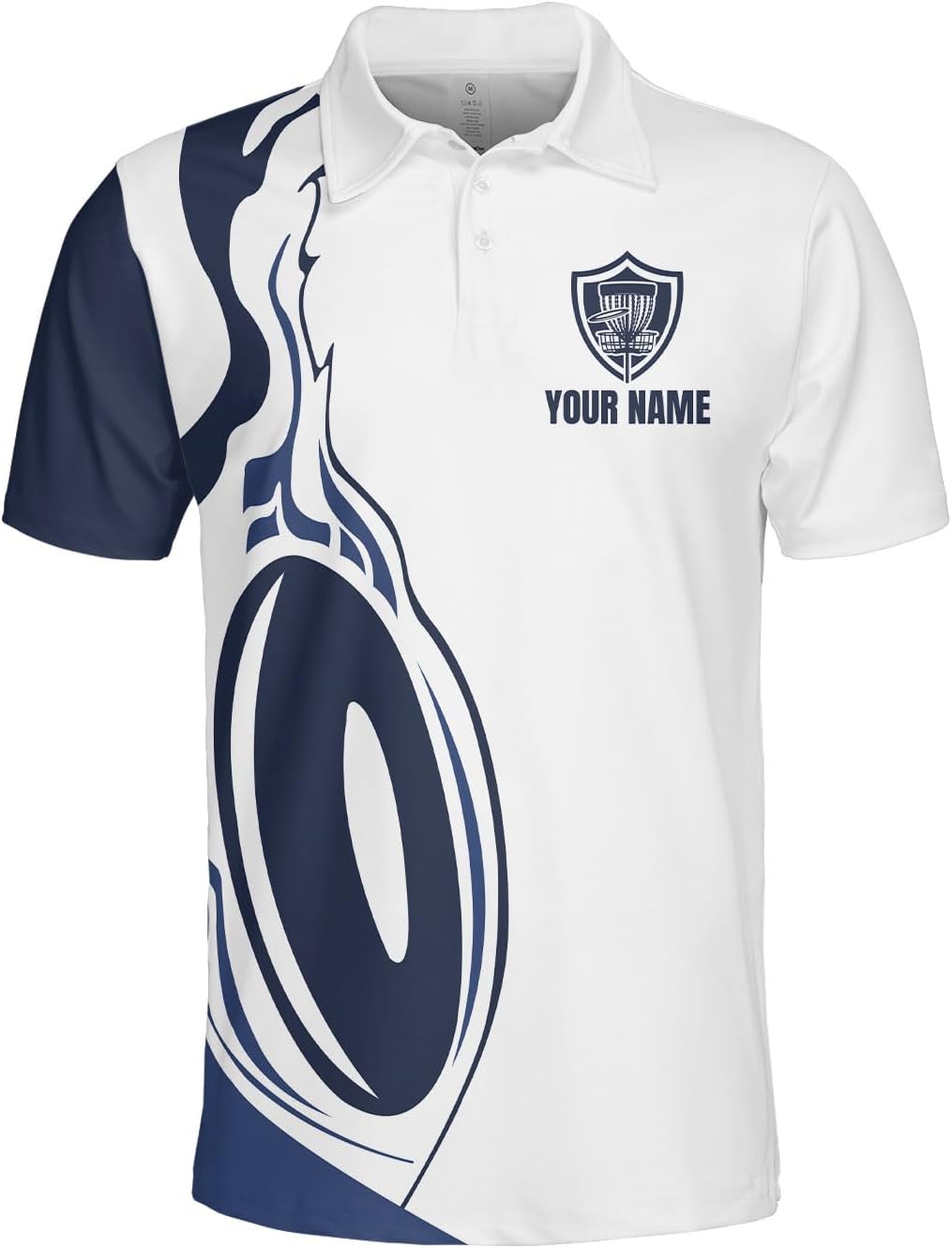 Royal Fight Personalized Polo Shirt - 3D Disc Golf Jerseys for Men & Teams S-5XL - Perfect Disc Golf Gifts