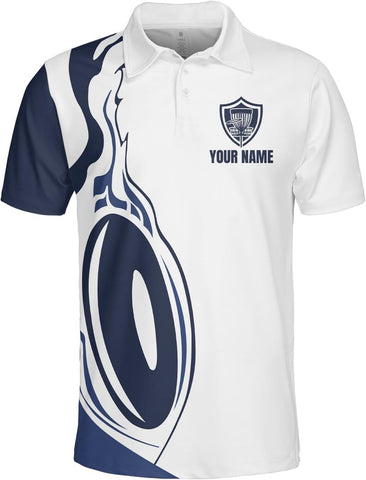 Royal Fight Personalized Polo Shirt - 3D Disc Golf Jerseys for Men & Teams S-5XL - Perfect Disc Golf Gifts