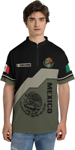 Mostprints Personalized Name Mexican Jersey Shirts for Men, Customized Mexico Shirts for Men, Mexico Shirts for Men, Women