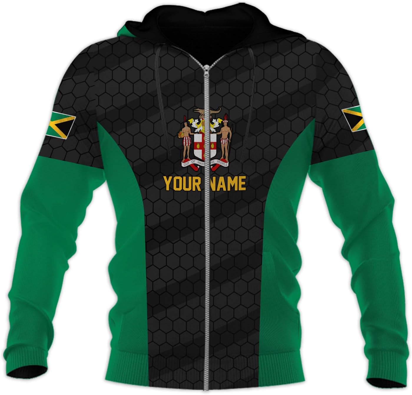 Custom Jamaica Flag 3D Shirt Women Men Clothes for Jamaica Vacation Jamaican Pride Shirts Personalized Tshirt Jersey