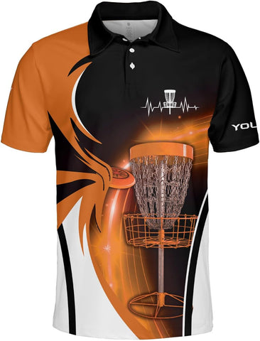 Royal Fight Personalized Polo Shirt - 3D Disc Golf Jerseys for Men & Teams S-5XL - Perfect Disc Golf Gifts
