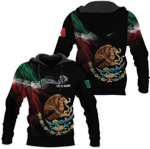 RoyalBro Personalized Mexico Shirts, Camisas De Mexico, Mexico Shirts for Men, Mexican Flag Jersey Shirt Mexico 3D Shirt